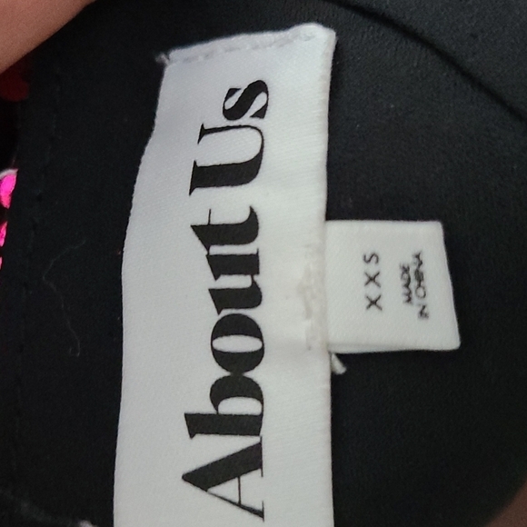 Nwt‎ About Us Travie Sequin Mini Dress Hot Pink XXS - Picture 5 of 8